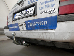 Оцинкованный фаркоп на Volkswagen Golf III универсал 1993-1999 (без электрики), Galia V010A