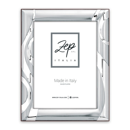 ZEP B13746 10x15 Viareggio SILVER PLATED металл с посеребрением ф/рамка