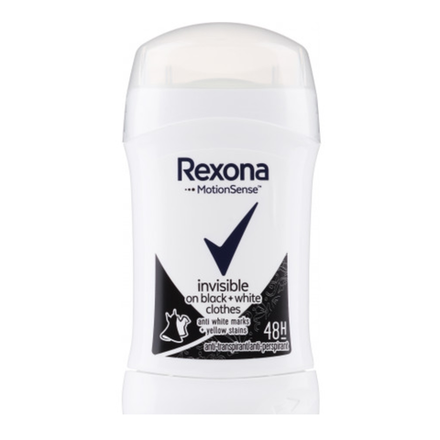 Дезодорант-антиперспирант женский Rexona on black white clothes стик 50 мл