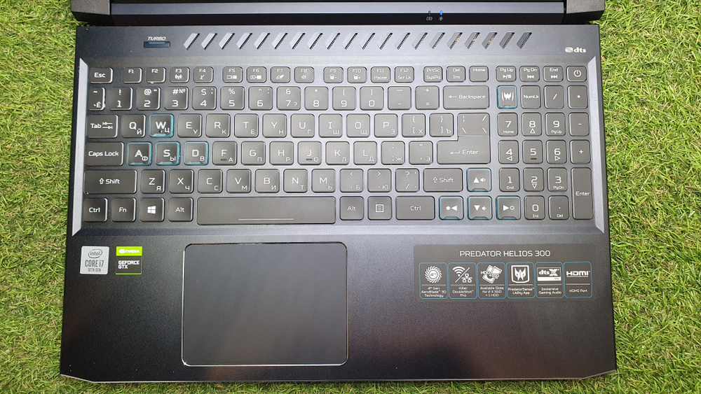 Игровой Acer i7-10/16Gb/GTX 1660 Ti 6Gb/144Hz/Predator Helios 300 PH315-53-71LJ NH.Q7XER.003/Windows 10