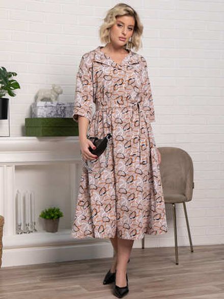 Платье Доминанта НЬЮ (бежевое) П15243-16М LT Collection