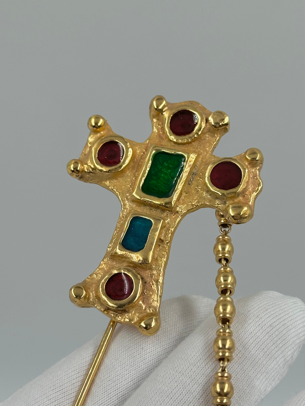 Брошь булавка Крест Dolce & Gabbana