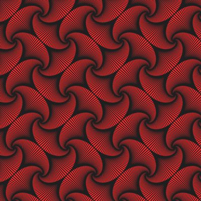 Геометрический паттерн абстракция красный темный