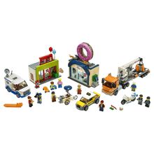 Открытие магазина по продаже пончиков City Town LEGO