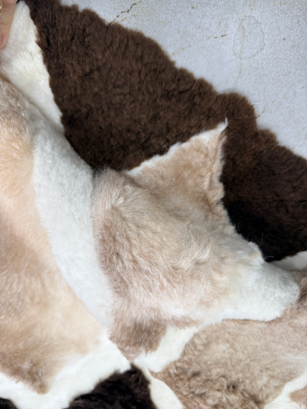 Ковер шкура натуральная овчина меховой