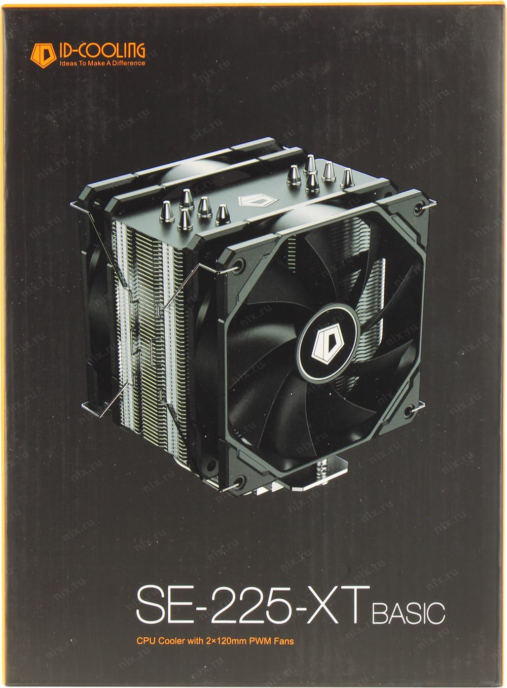 Охладитель ID-Cooling &lt;ID-CPU-SE-225-XT-BASIC&gt; (4пин,115x/1200/1700/2011/2066/AM4/AM5,15.2-35.2дБ,70