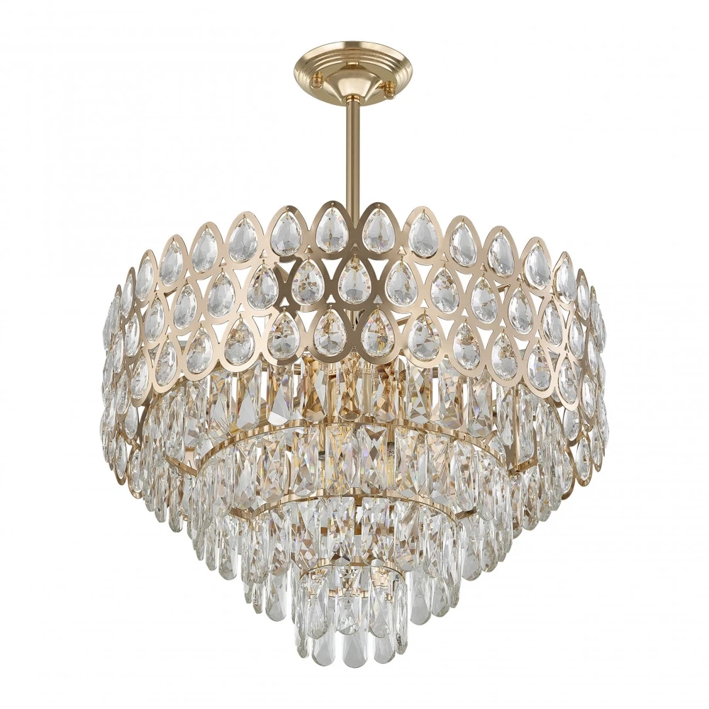 Люстра на штанге Arte Milano SORRENTO-2019 372019/8/300/550 GD