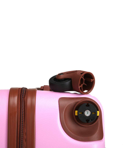 Чемодан Большой (L) ABS пластик, съемные колеса