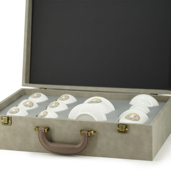 Сервиз керамический &quot;Садовый кролик&quot;