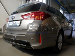 Фаркоп оцинкованный Galia T062A для Toyota Auris универсал 2013-(паспорт и сертификат в комплекте)(без электрики)