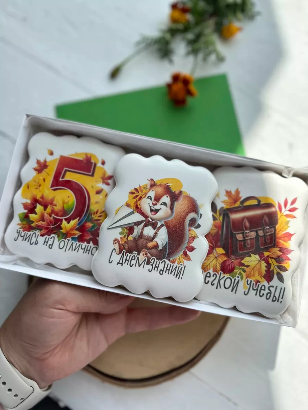 Имбирные пряники набор на 1 сентября