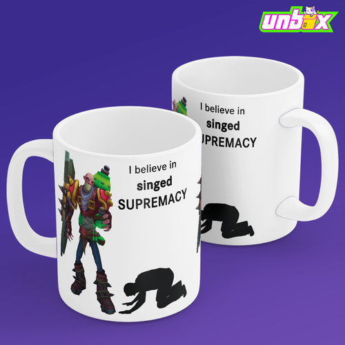 Кружка Singed supremacy Синджед League Of Legends