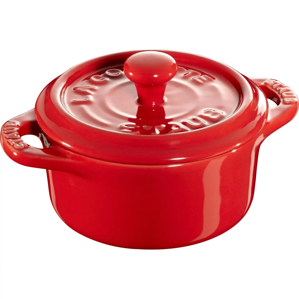 STAUB Мини-кокотница 200 мл 10 см красный