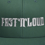 Кепка FAST AND LOUD, белый/зеленый