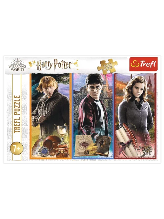 Пазлы для детей 5 6 7 лет 200 элементов Гарри Поттер