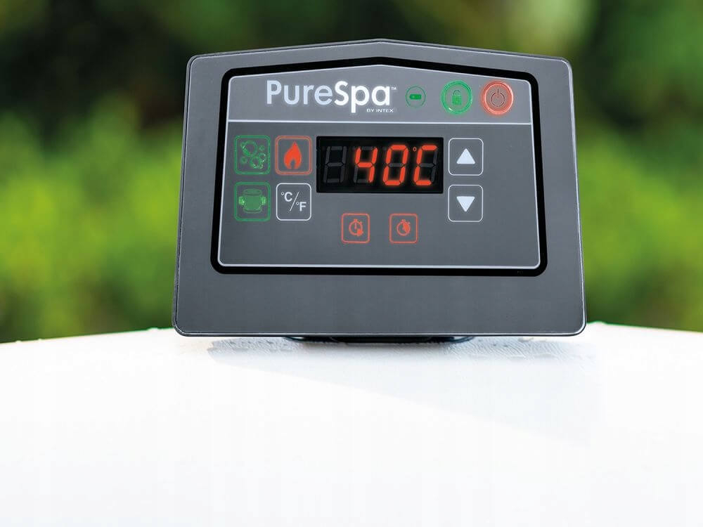 СПА-бассейн Intex PureSpa Greywood Deluxe 145/196х71 см с круговым пузырьковым массажем (28440)