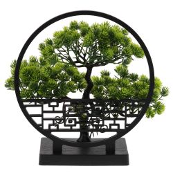 GAEM Цветочная композиция "Бонсай", L26 W10 H25 см