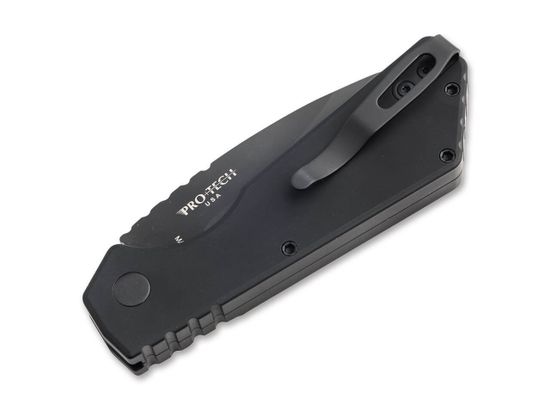 Автоматический нож PTPT203 Stider PT - черн. алюм. рук-ть, черн. клинок Magnacut