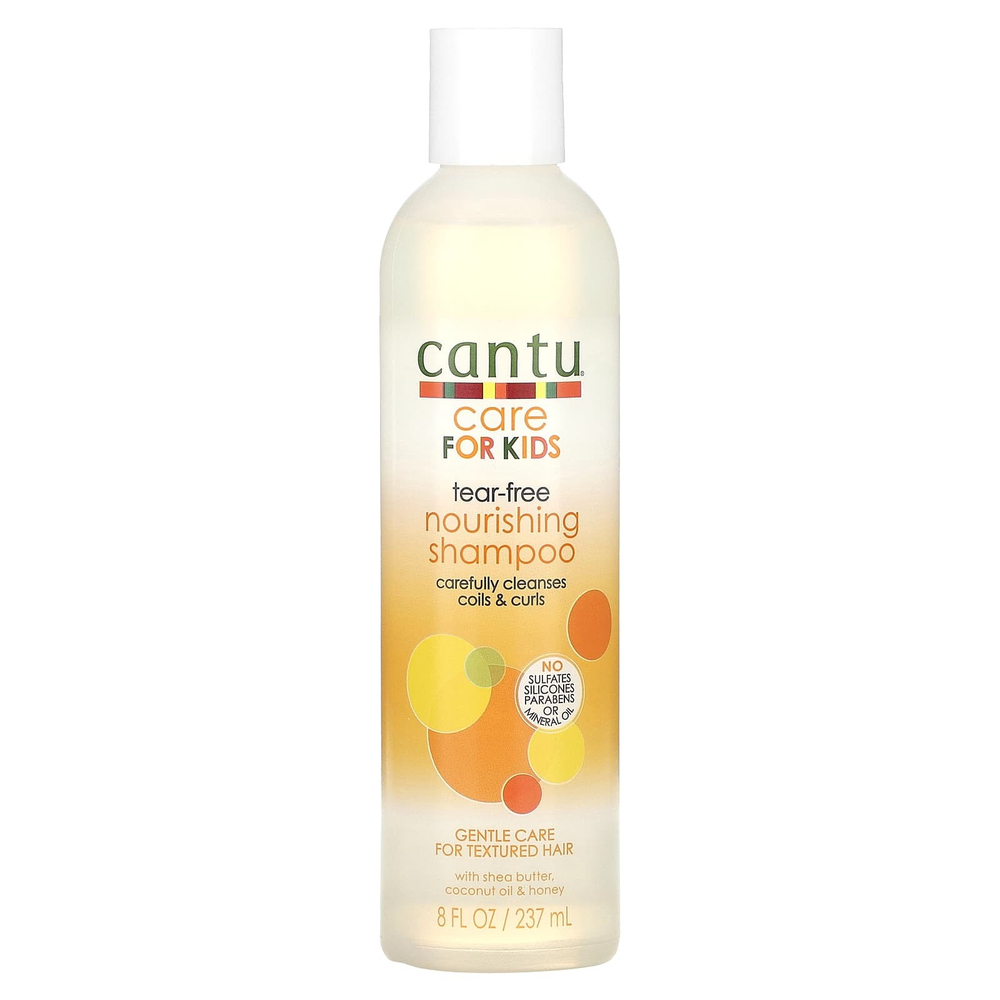 Cantu, Care For Kids, питательный шампунь без слез, нежный уход за текстурированными волосами, 237 мл (8 жидк. унц.)