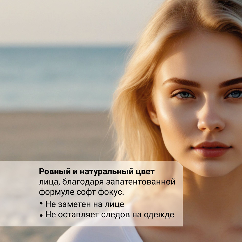 Тональный крем Soft-Perfecto для лица матирующий увлажняющий стойкий скрывающий поры тон с SPF15, 25 мл; MagRuss