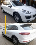 Электрические подножки для Porsche Cayenne 2011–2017 958 (обычные модели)