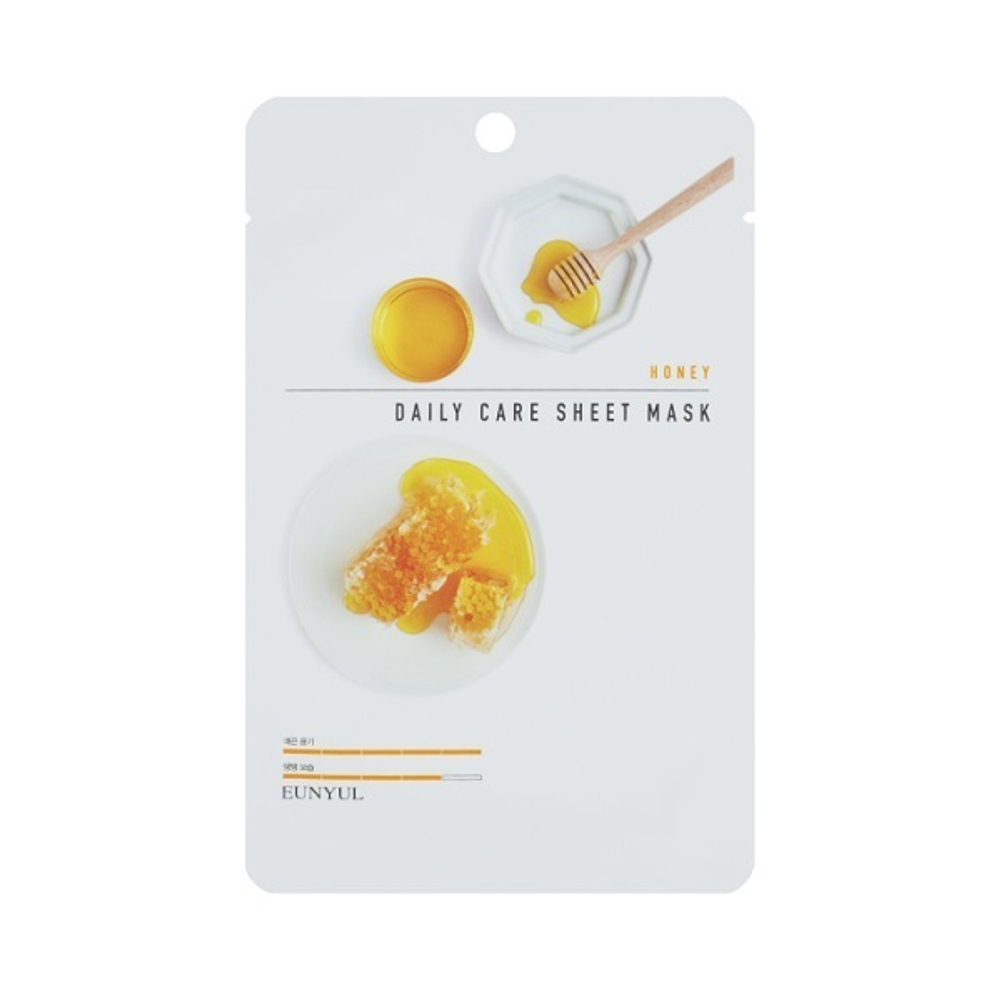 Маска для лица с экстрактом меда Eunyul Honey Daily Care Sheet Mask