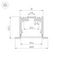 Профиль встраиваемый Arlight ARH-Power-W35-3000 Anod 036168