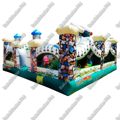 Коммерческий надувной батут "Терем" 6*6*4 м