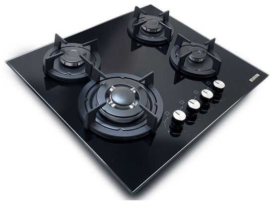 Газовая варочная панель Ginzzu HCG-444 черный