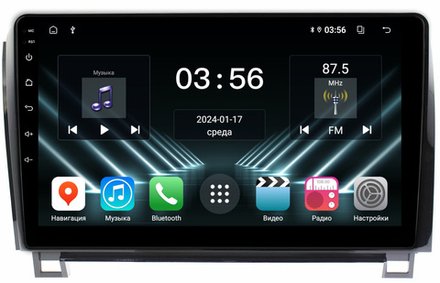 Магнитола для Toyota Tundra XK50 2007-2013, Sequoia XK60 2007-2022 - FarCar 790M на Android 13