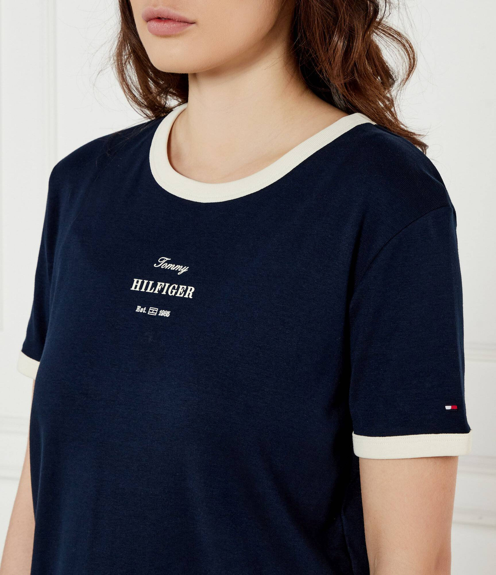 Футболка Tommy Hilfiger - темно-синий(WW0WW44586)