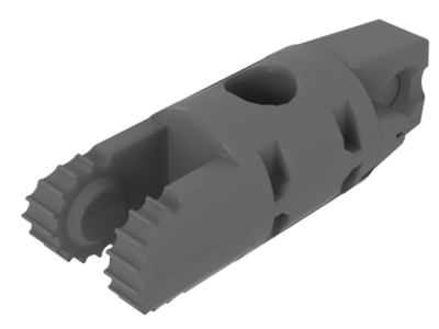 Lego 50шт Держатель пластиковый (серый) 4550251