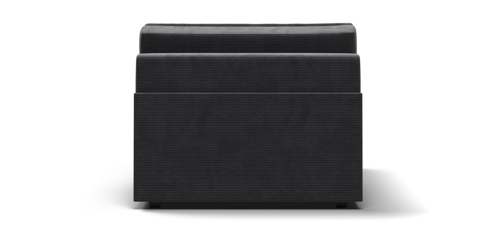 Босс Софт Модуль оттоманка Вельвет Корд графит