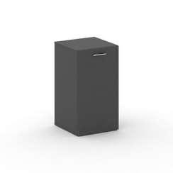 Fresco Шкаф узкий низкий левый FRU.SU-301 (L) Базальт UM 450*460*807