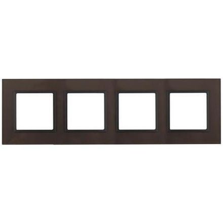 Рамка 4-м 14-5104-13 стекло Elegance бронза+антрацит ЭРА Б0034529
