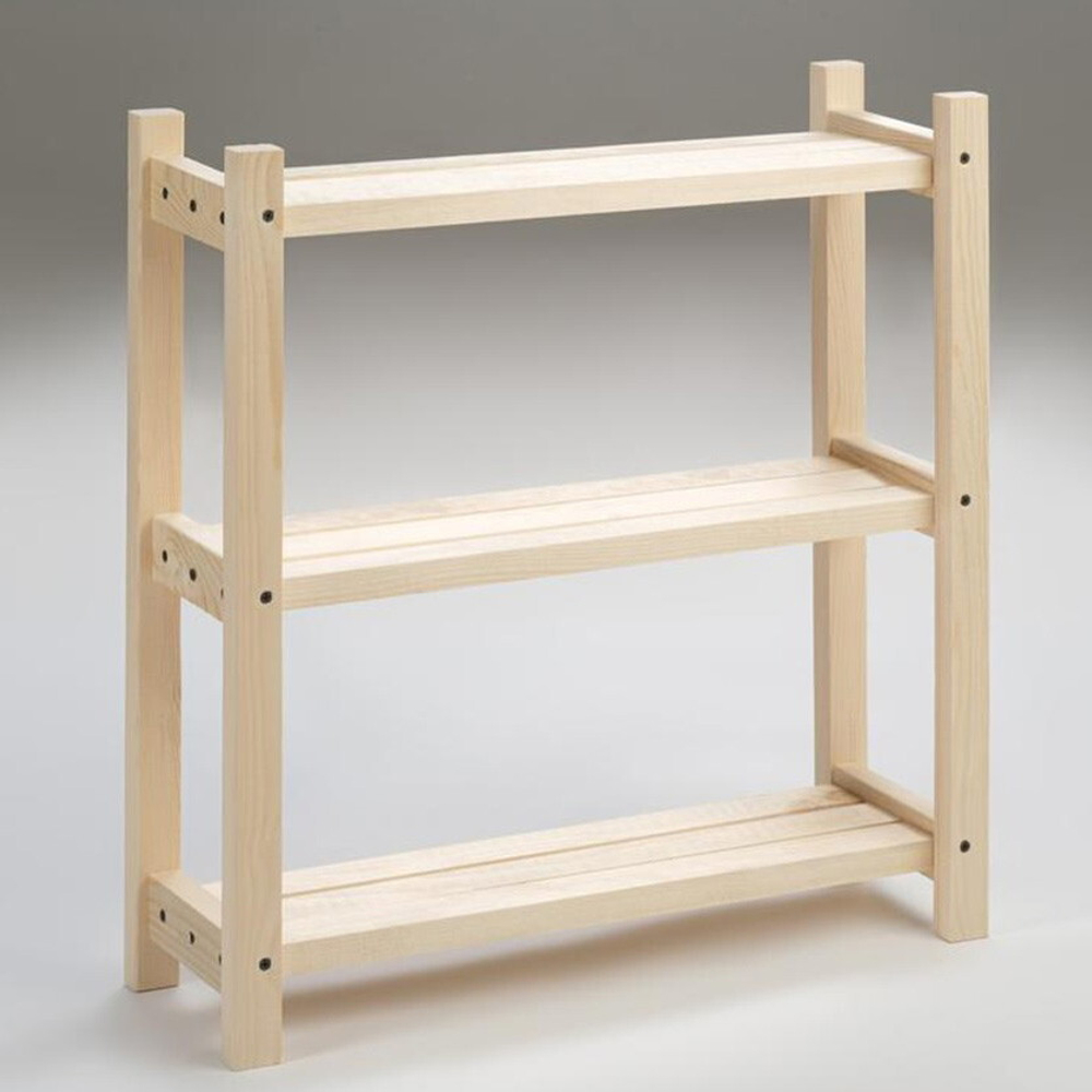 Стеллаж деревянный 50*16,5*54см «ПРОМЕТЕЙ» 3 полки ДоброСад