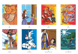 Раскраска по номерам Coloriages mysteres Disney - Famille, 128стр.