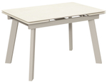 Татами-С (Кубика) Стол обеденный раскладной 1200/1400мм (+300мм, +300мм)