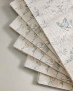 Бумажные салфетки Zara Home, бежевый, 20 шт., 6280/022