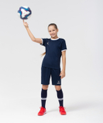 Футболка футбольная CAMP Origin, темно-синий/белый, детский