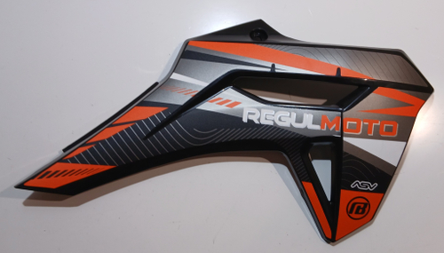 Пластик бака правый (оранж.) мотоцикл REGULMOTO SPORT 003