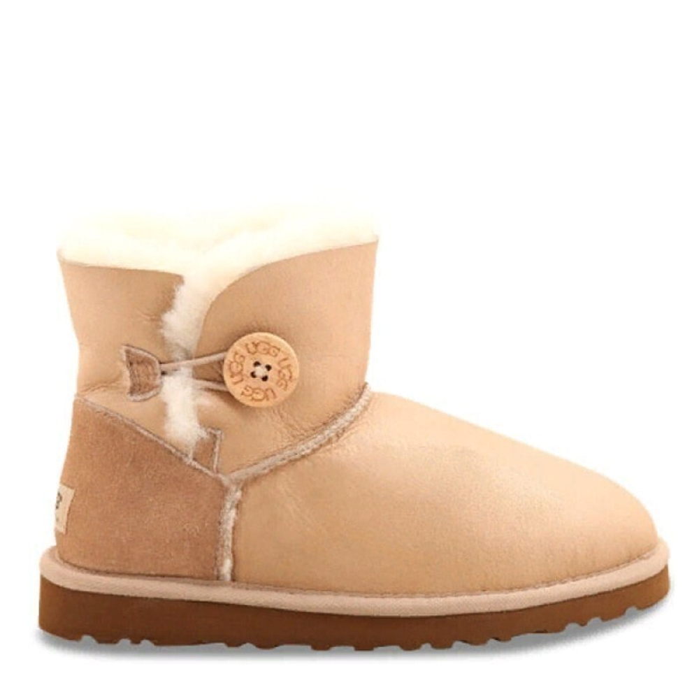 Угги Mini Bailey Button Soft Gold