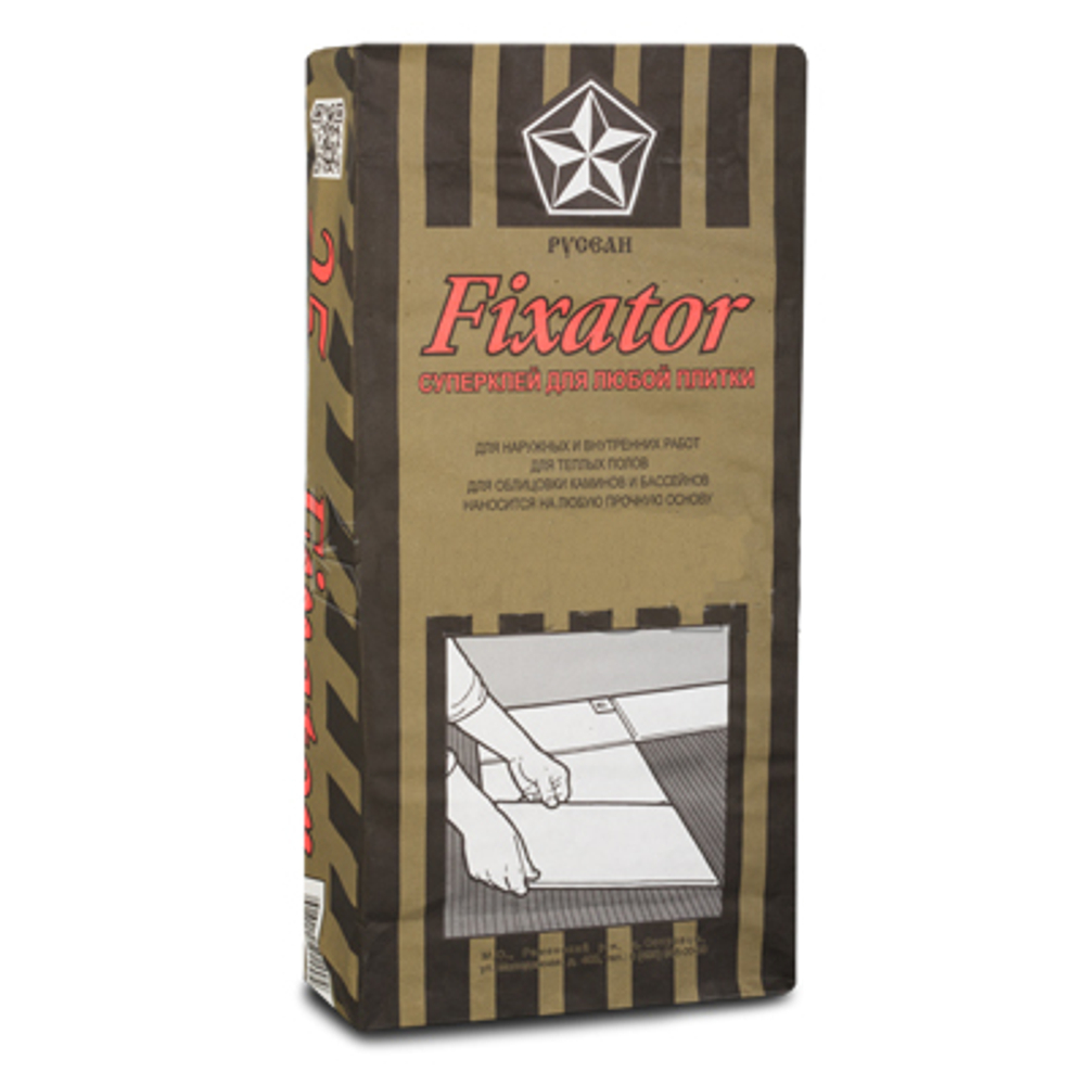 Клей для плитки Русеан Fixator 25 кг