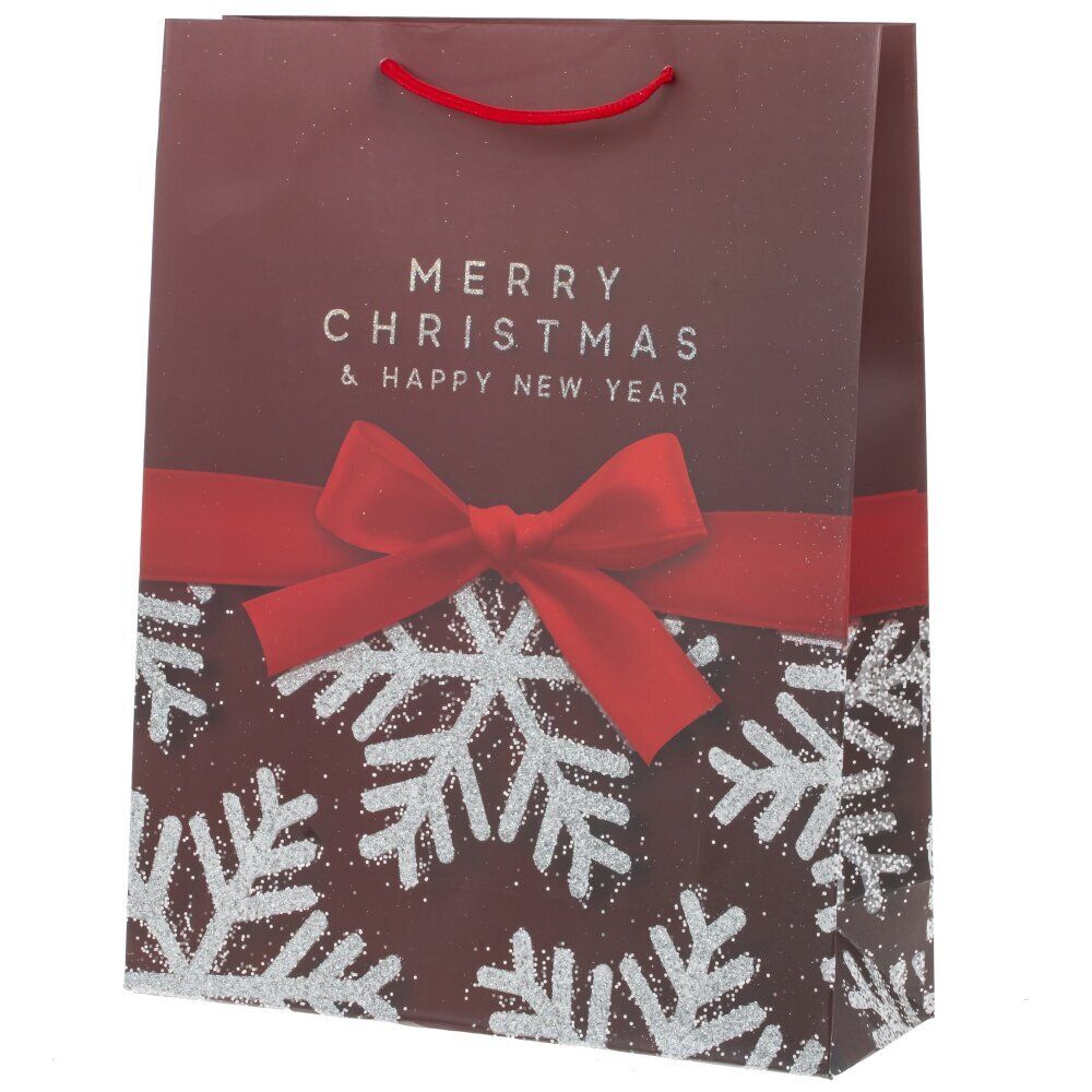 GAEM Пакет подарочный (бумага 230г/м2, блок микс 12шт), L31 W12 H40 см, 4в.