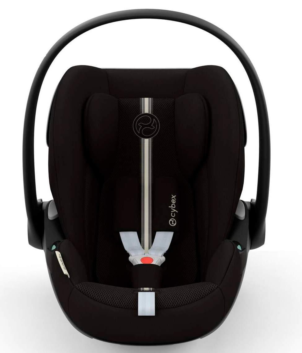 Коляска Cybex Balios S Lux TPE complete Cloud G Moon Black Plus 3 в 1 Chocolate Brown с дождевиками