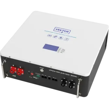 Аккумулятор Литиевый Vektor Energy LFP 25,6-150W (BMS 150A)