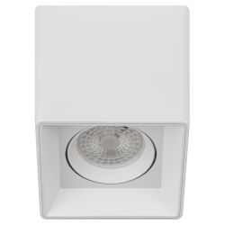 Светильник настенно-потолочный спот ЭРА OL24-1 WH MR16/GU5.3, белый, поворотный | Накладные светильники