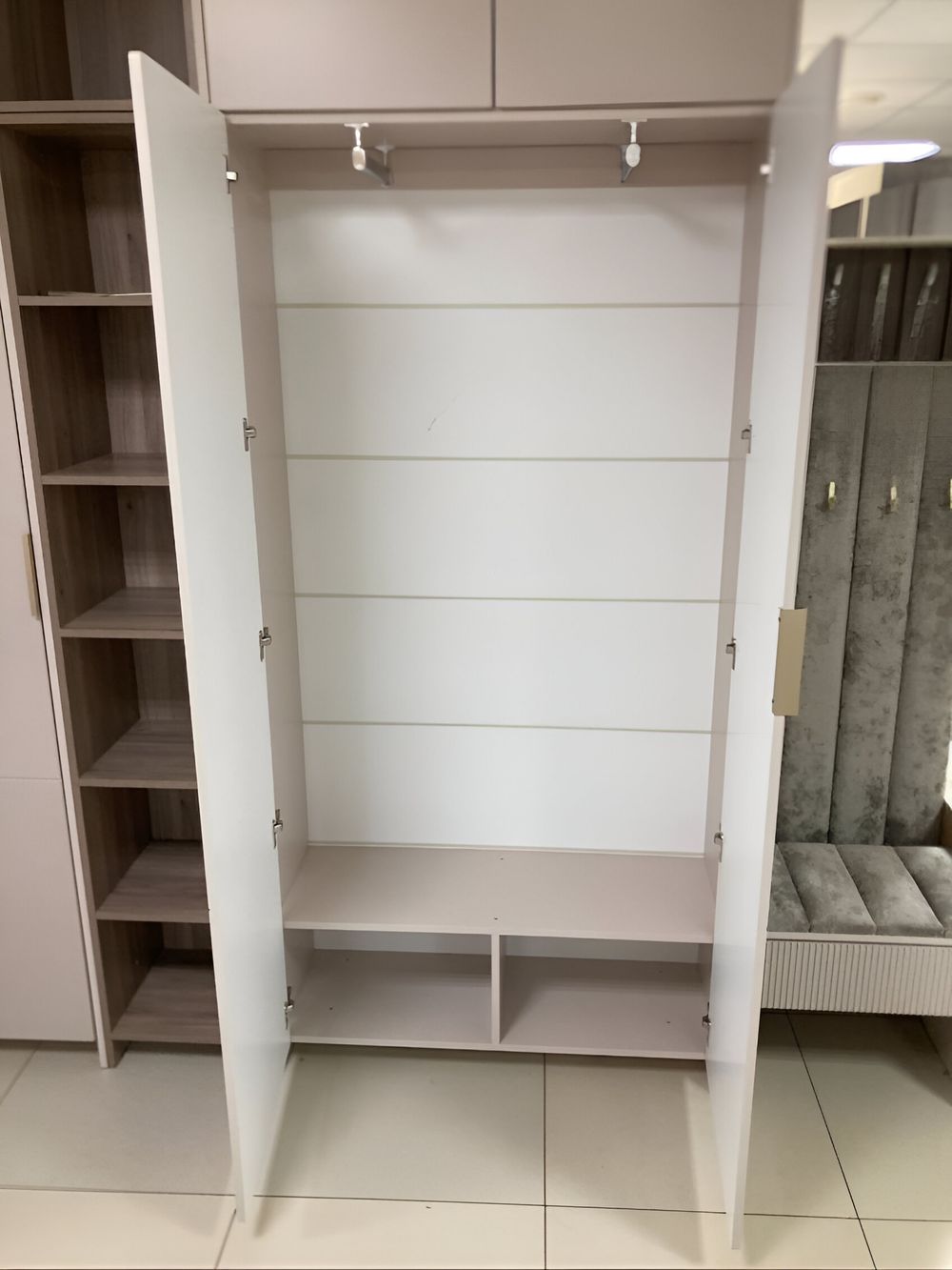 Шкаф 2-х ств Пандора ШК-01 Кашемир MF-03