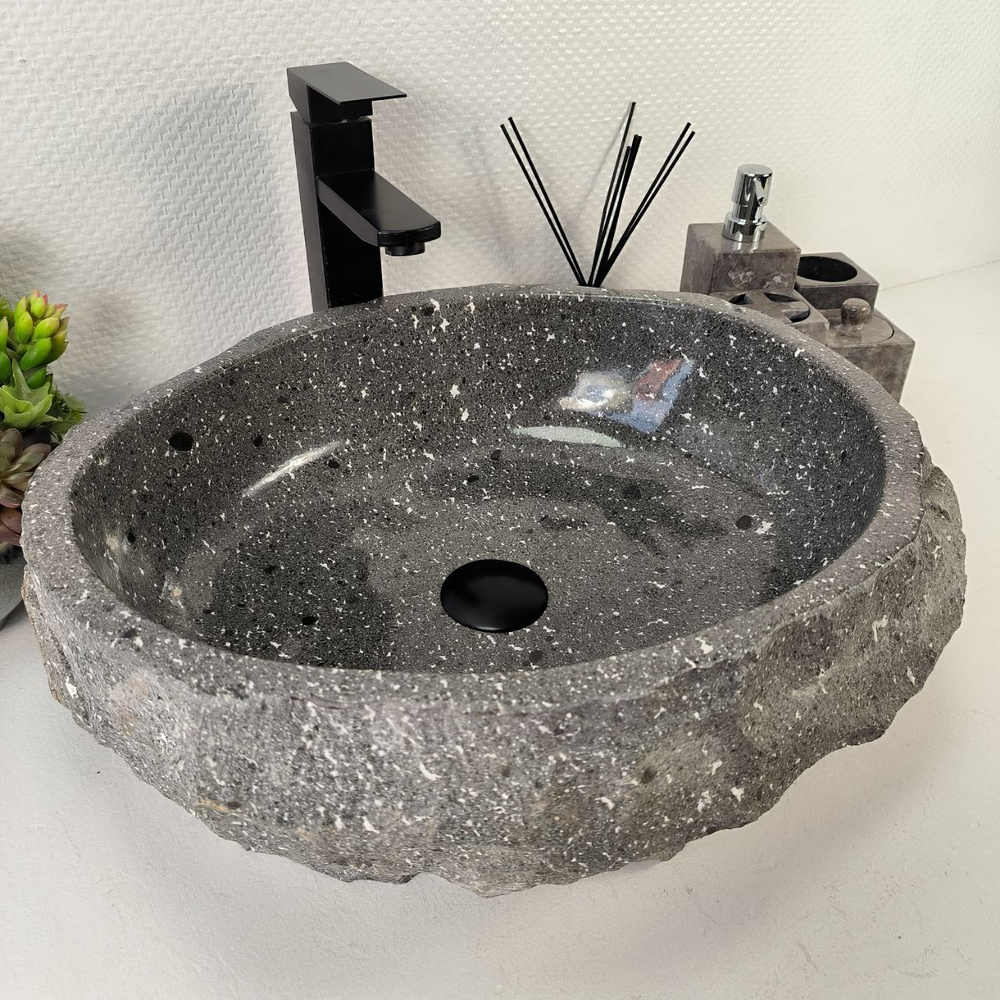 Раковина из андезита Erozy Grey EA-65551 48*42*15 0034