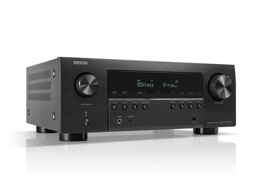 AV-ресивер Denon AVR-S970H, Black, 7.2 каналов, 145 Вт, HEOS